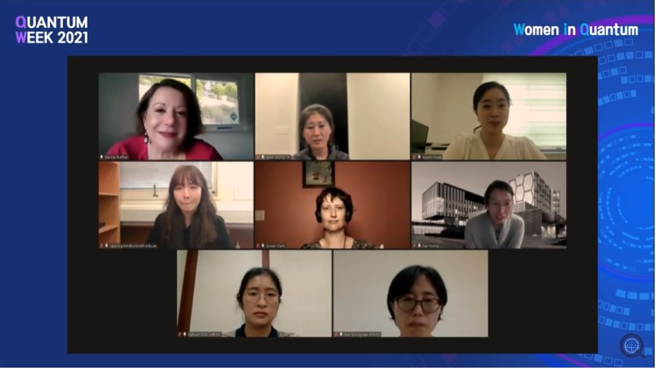 [2021양자정보주간] Women in Quantum(2021.6.28.)