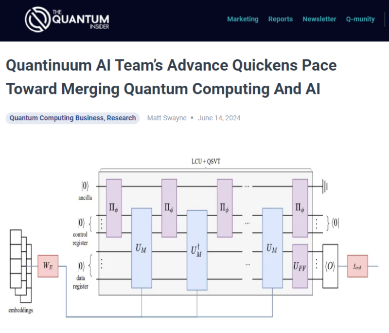Quantinuum AI 팀의 진보_ 양자 컴퓨팅과 AI 융합 가속화