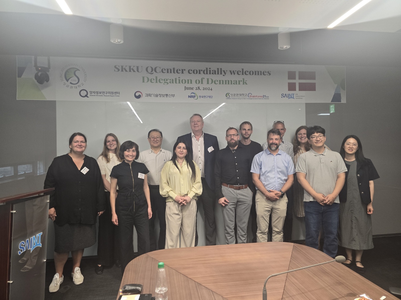 덴마크 대사관 - 양자정보연구지원센터 양자팹 방문(2024.6.28.)