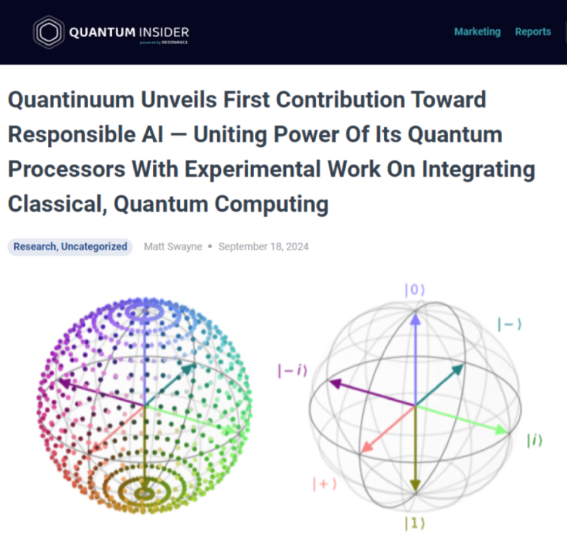 Quantinuum_양자 프로세서를 고전적 QC 통합에 실험적 통합