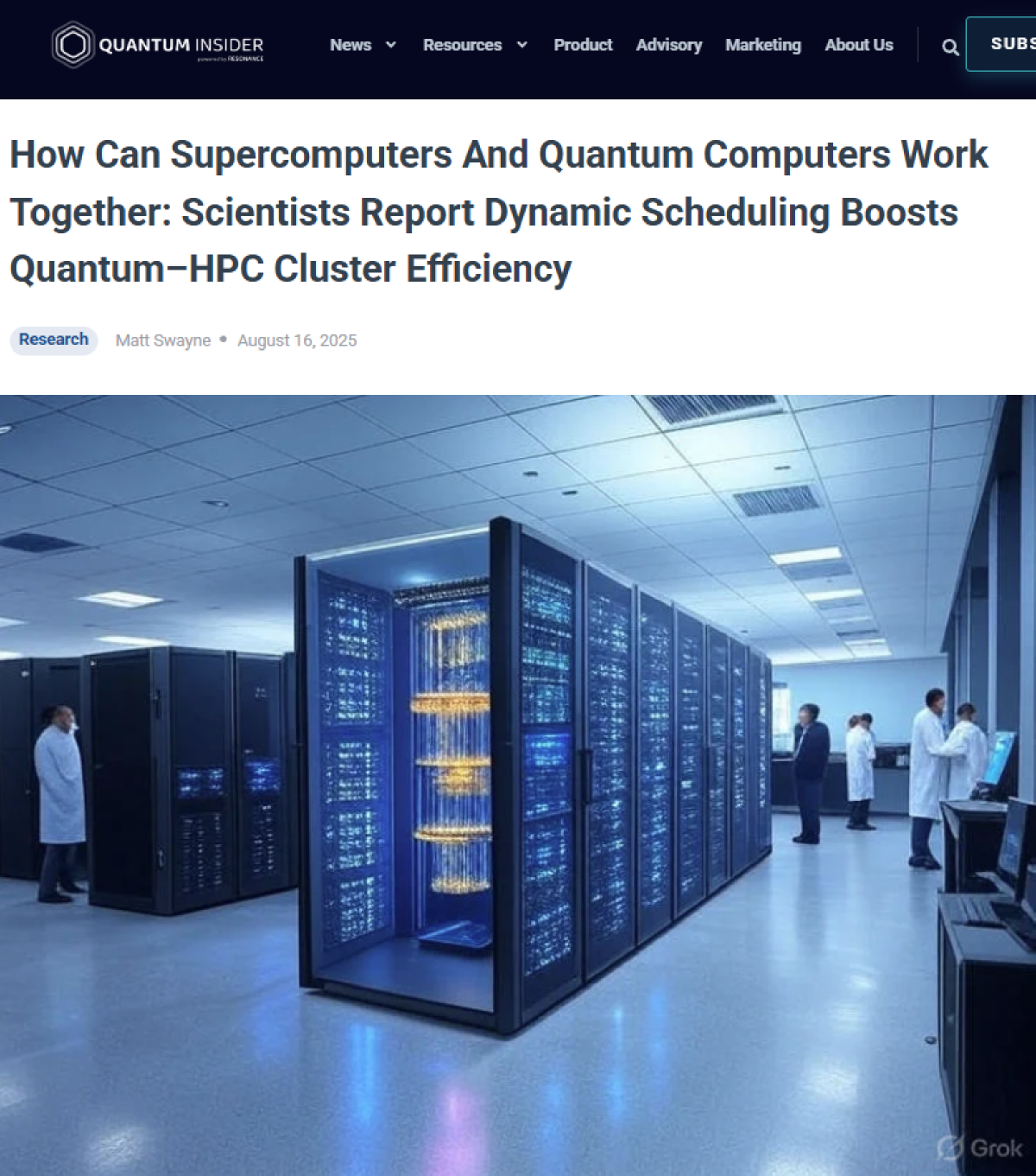 동적 스케줄링으로 양자-HPC 클러스터 효율 개선